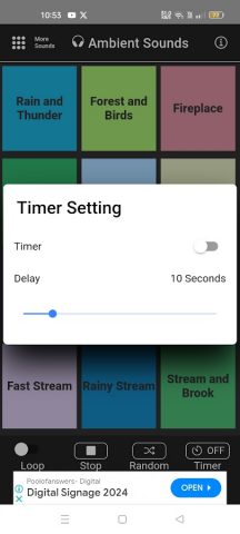 Ambient Sounds & Noise для Android — скриншот 3