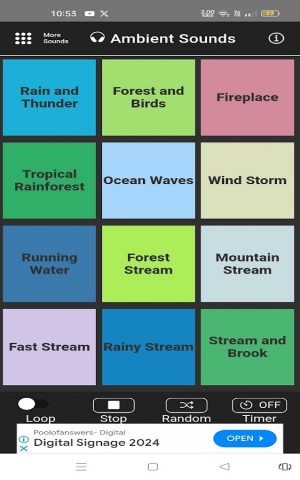 Ambient Sounds & Noise для Android — скриншот 5