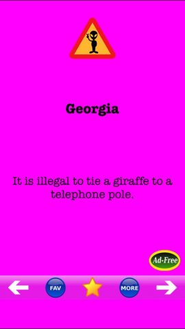 America’s Weird & Stupid Laws! для iOS — скриншот 3