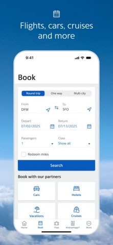 American Airlines для iOS — скриншот 3