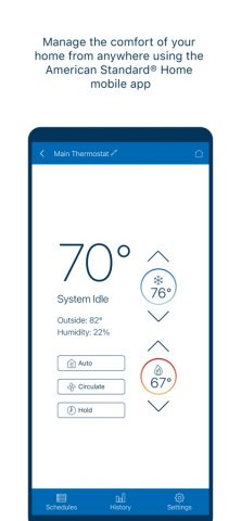 American Standard® Home для iOS — скриншот 1
