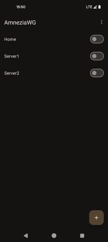AmneziaWG для Android — скриншот 1