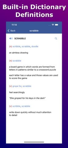 Anagram Solver — Crosswords для iOS — скриншот 3