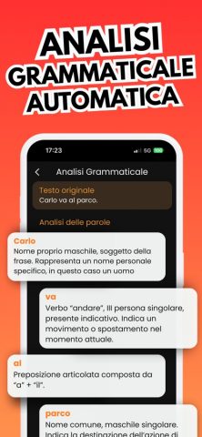 Analisi Grammaticale Master для iOS — скриншот 1