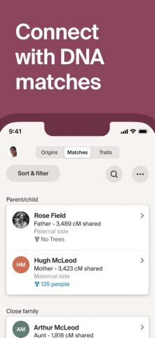 Ancestry: Family History & DNA для iOS — скриншот 4