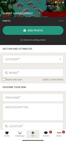 Andele Mandele для Android — скриншот 3