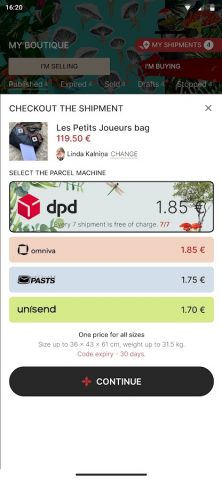 Andele Mandele для Android — скриншот 4