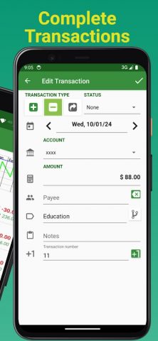 Android Money Manager Ex для Android — скриншот 4