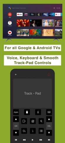 Android TV Remote Control для iOS — скриншот 1