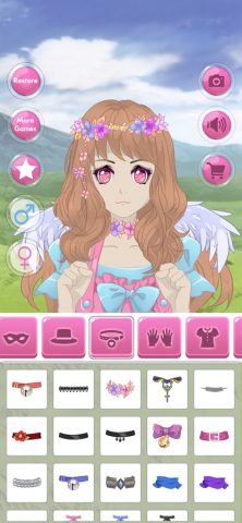 Аниме Аватар Мейкер для iOS — скриншот 3