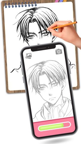 Anime Drawing: Anime AR Draw для Android — скриншот 1