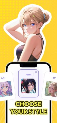 Anime Filter для iOS — скриншот 2