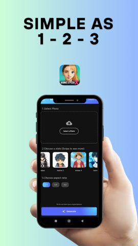 Anime Styler — AI Anime Filter для Android — скриншот 2