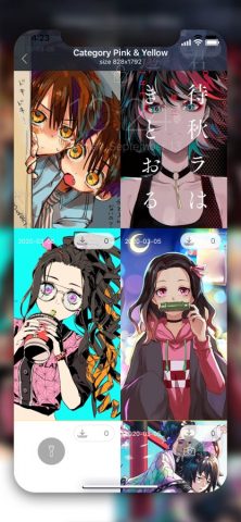 Аниме X — HD обои для iOS — скриншот 1