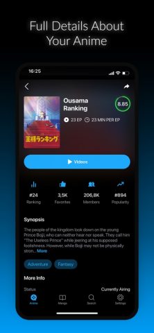 AnimeX: Anime on Titan для iOS — скриншот 2