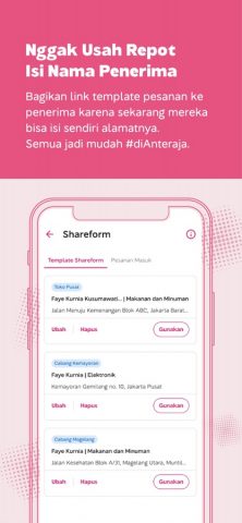 Anteraja для iOS — скриншот 2