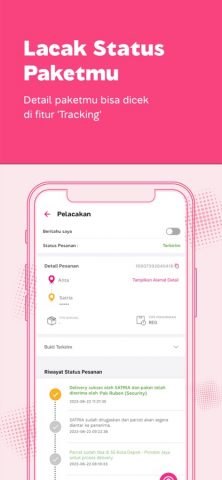 Anteraja для iOS — скриншот 5