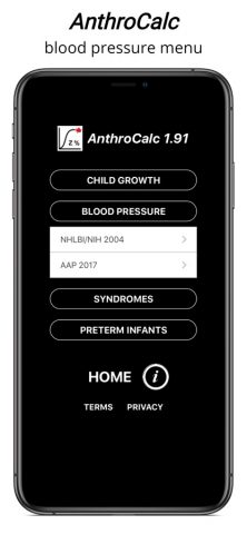 AnthroCalc для iOS — скриншот 4