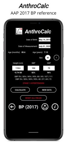 AnthroCalc для iOS — скриншот 5