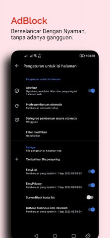 Anu Browser Anti Blok SiMontok для Android — скриншот 4