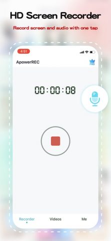 ApowerREC: Record Screen для iOS — скриншот 1