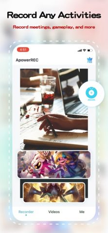 ApowerREC: Record Screen для iOS — скриншот 4