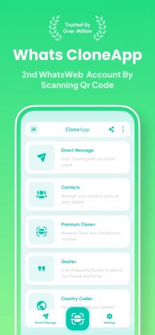 App Clone — Dual Accounts для iOS — скриншот 1