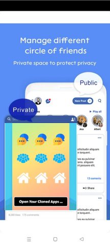 App Cloner Multi Space Account для Android — скриншот 2