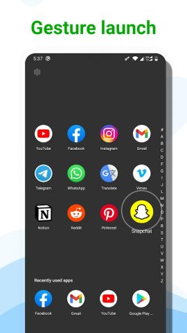 App Launcher: Quick start app для Android — скриншот 1