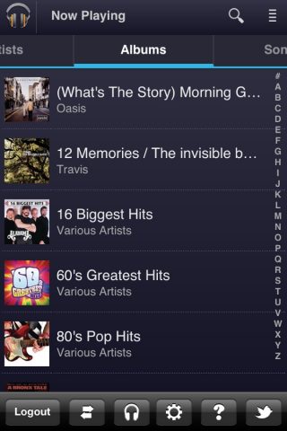 App for Google Music — скриншот 3