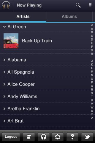 App for Google Music — скриншот 4