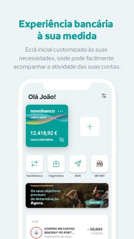 App novobanco для Android — скриншот 5