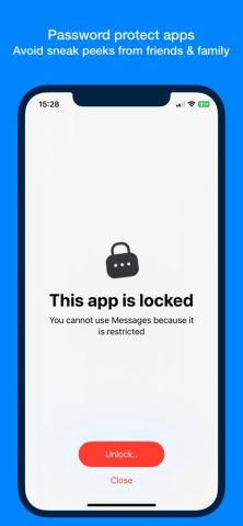 AppLocker • Passcode lock apps для iOS — скриншот 1