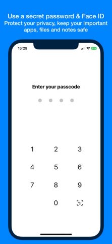 AppLocker • Passcode lock apps для iOS — скриншот 2