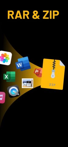 Appархиватор ZIP распаковщик для iOS — скриншот 1