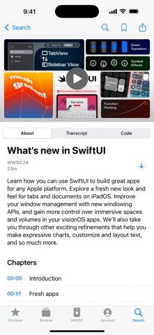 Apple Developer для iOS — скриншот 3