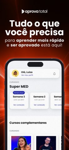 Aprova Total — Curso Enem для iOS — скриншот 1
