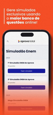 Aprova Total — Curso Enem для iOS — скриншот 4