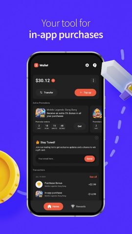 Aptoide Wallet для Android — скриншот 2
