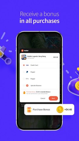 Aptoide Wallet для Android — скриншот 3