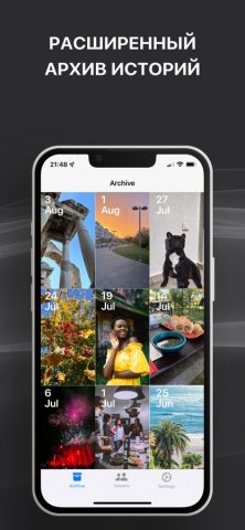 Archive+ Story Viewer Reports для iOS — скриншот 1