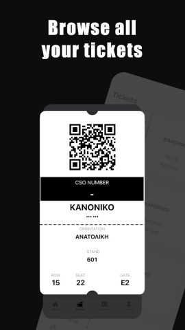 Aris FC Wallet для Android — скриншот 3