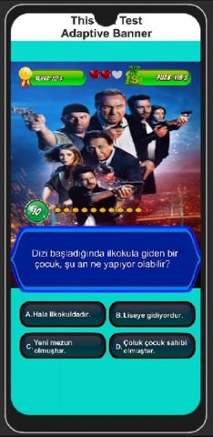 Arka Sokaklar Bilgi Yarışması для Android — скриншот 3