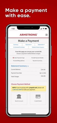 Armstrong для iOS — скриншот 2