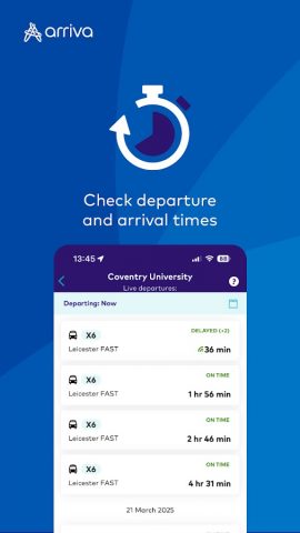 Arriva UK Bus для Android — скриншот 4