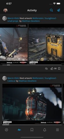 ArtStation App для iOS — скриншот 1