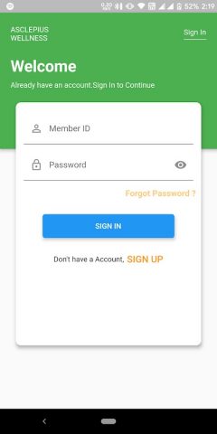 Asclepius Wellness для Android — скриншот 3