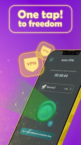 Asho VPN для Android — скриншот 2