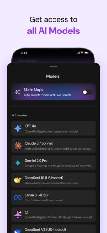 Ask, Chat, Write AI: Merlin AI для iOS — скриншот 2