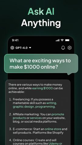 Ask Me Anything — AI Chatbot для Android — скриншот 2